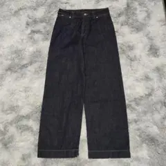 スローブイエナ ルデニム ワイドパンツ 40 l コットン100%