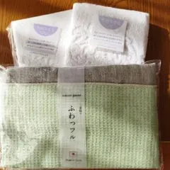 今治タオル＆ガーゼタオル　3枚セット