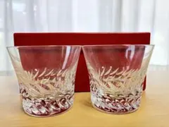 新品 Baccarat カットクリスタルグラス 2個セット - メルカリ