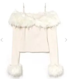 MELT THE LADY wide fur topsのサムネイル