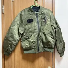 ☆ Mサイズ MA-1ジャケット メンズ 中綿 ジャンパー 2wayリバーシブル