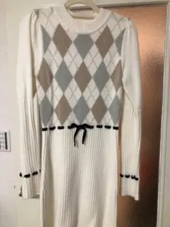 Herlipto Montaigne Knit Long Dress Sサイズ - メルカリ