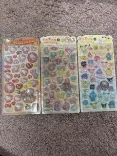 ♡*♡様 うるちゅるポップシール　ハローキティ 3枚セット
