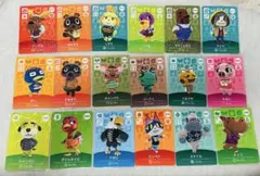 あつ森　アミーボカード まとめ売り18枚　トレーディングカードセット