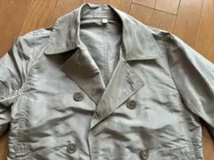 ユニクロ（UNIQLO）シルク100% Pコート風 ハーフジャケット