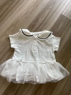アカチャンホンポ　セーラー　半袖ロンパース 80cm 女の子のサムネイル