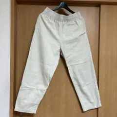 GU コーデュロイパンツオフホワイトM