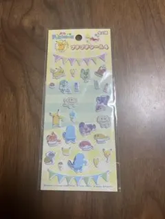 ポケモン　ぷっくりシール