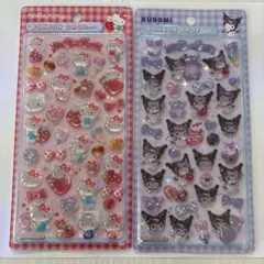 【24時間以内発送✨】サンリオ　ボンボンドロップシール 第二弾　2種