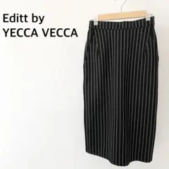 Editt by YECCA VECCA ストライプ　スリット入り　スカートのサムネイル