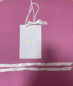 Dior ショッパー　リボン