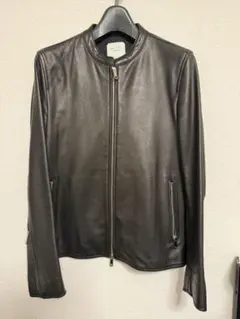 【美品】UNITED TOKYO ラムレザー シングルジャケット ライダース