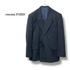 美品【renoma PARIS】レノマパリス　ダブルテーラードジャケット　ウールのサムネイル