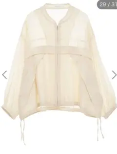 AMERICAN HOLIC Lサイズ 接触冷感シアースポーティーブルゾン