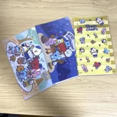 【3枚セット】BT21 クリアファイル