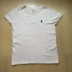 POLO RALPH LAUREN 半袖Tシャツ xsピンクボーダーのサムネイル