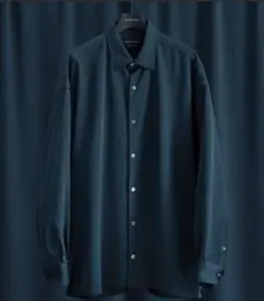 超高級★極美品◎ユナイテッドトウキョウ　COLDDRY　ロングスリーブシャツ　緑