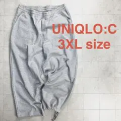 UNIQLO C ユニクロシー ダブルフェイスワイドパンツ 3XL FD-266