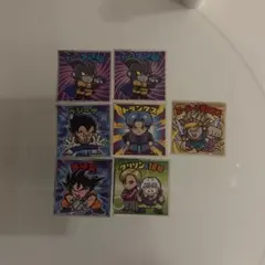 ドラゴンボール ビックリマンシール　7枚セット　スーパー悟飯ロココ