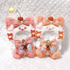 セール 着ぐるみ ねこ おすわり ぬい服 12cm マスコットちびぐるみ 175