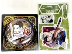 ゴールデンカムイ　名場面ジオラマフィギュア　バースデイ缶バッジ　尾形百之助