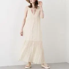 【新品同様品】Kastane｜ワンピース｜ノースリーブ｜カスタネ