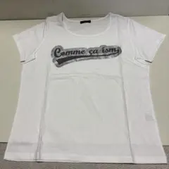 【新品】COMME CA ISM 半袖Tシャツ ホワイト Lサイズのサムネイル