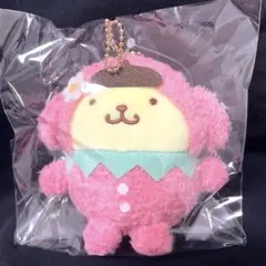 いちご新聞　50周年　なりきりいちごむにゅぐるみマスコット　ポムポムプリン