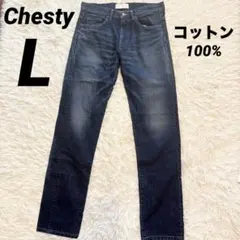 Chesty チェスティ　ジーンズ　デニム　コットン100% インディゴ　Lのサムネイル