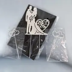 【新品】ウェディングケーキ　トッパー