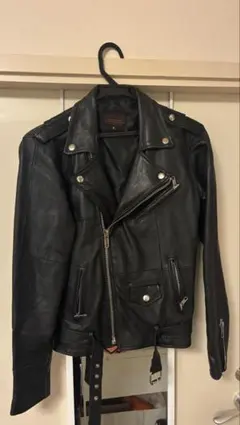 短丈レザーライダースジャケット NANA風 大幅お値下げ可能