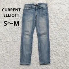 カレントエリオット スキニー デニムパンツ 25 レディース アメリカ製　S〜Mのサムネイル