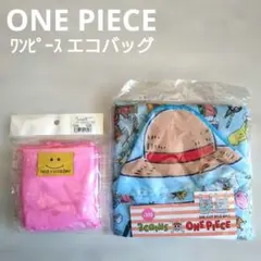【新品未開封】3COINS ワンピース ダイカットエコバッグ ONE PIECE