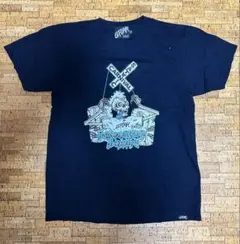サタニックカーニバル×レフラー Tシャツ ネイビー Mサイズ