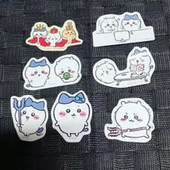【画像２枚目おまけ】ちいかわ　ハチワレ　シール　ステッカー　セット