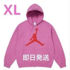 Supreme x Jordan Hooded Sweatshirt Pinkのサムネイル