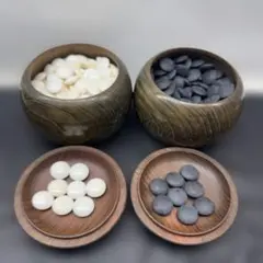 囲碁 碁石 蛤碁石 那智黒 34号前後 - メルカリ