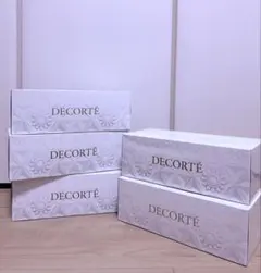【新品未使用】【美品】コスメデコルテ ティッシュ 5箱セット 非売品 ノベルティ