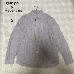 graniph グラニフ マクドナルドコラボシャツ 刺繍 マックのサムネイル