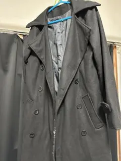 黒 Mサイズ トレンチコート