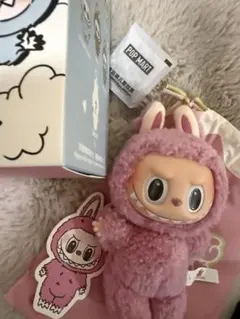 新品未使用　ラブブマカロン　ピンク　ベリー