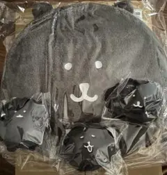 ナガノ ふわもち ブラックだらけ ぬいぐるみくじ D賞 クッション E賞