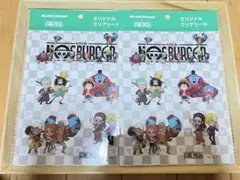ワンピース×モスバーガー　クリアシール2セット