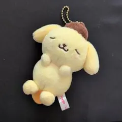 ポムポムプリン　 ボールチェーン付き
