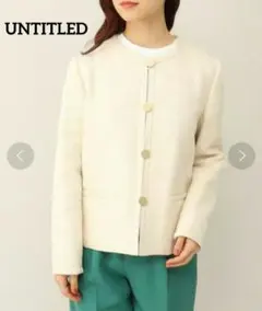 UNTITLED　アンタイトル　フェヴリエツィードジャケット　M