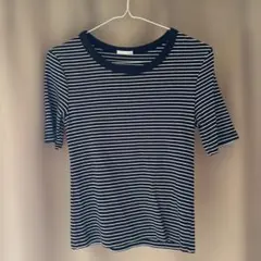GU ボーダー 半袖 Tシャツのサムネイル