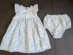 PETIT BATEAU　プチバトー　ワンピース86センチ　ドレス