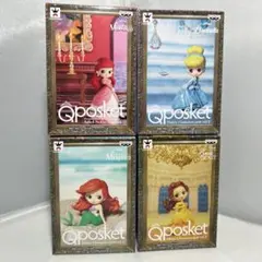 Q posket Disney petit アリエル シンデレラ ベル