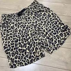 グラミチ　ニコアンドヒョウ柄 サルエルパンツ 調整可能ベルト付き グラミチ ニコアンドヒョウ柄 サルエルパンツ 調整可能ベルト付き