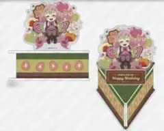 鬼滅の刃 甘露寺蜜璃 誕生祭2024 アクリルスタンド ケーキ 誕生日
